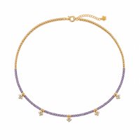 Collana Versari Donna in Argento C253-PRUGNA
